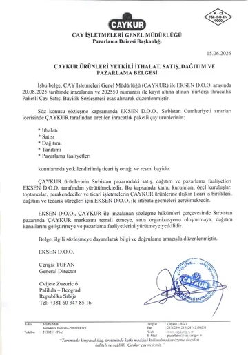 Caykur Tiryaki Black Tea 1kg