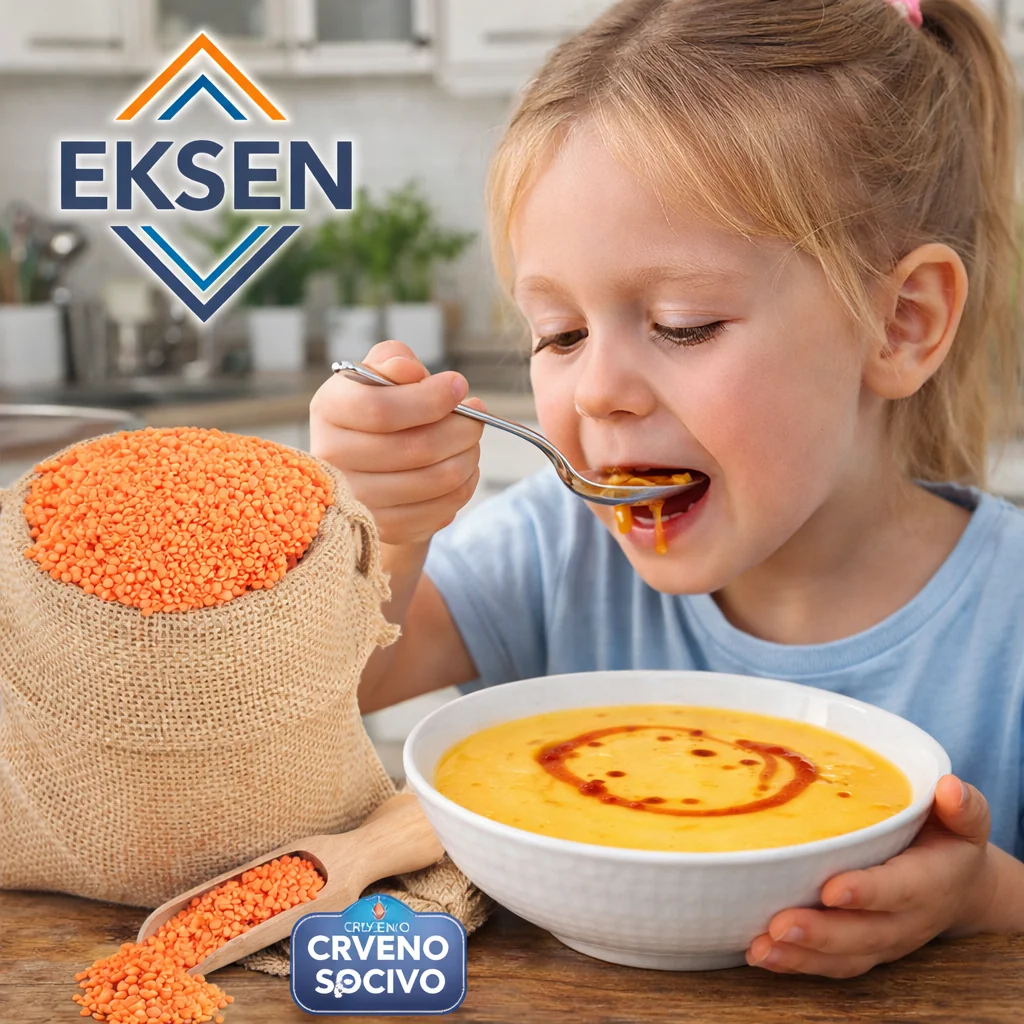 Crveno sočivo 25 kg