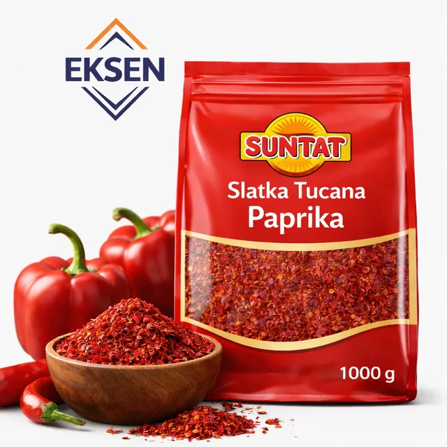 Tatlı Pul Biber 1 kg - Suntat