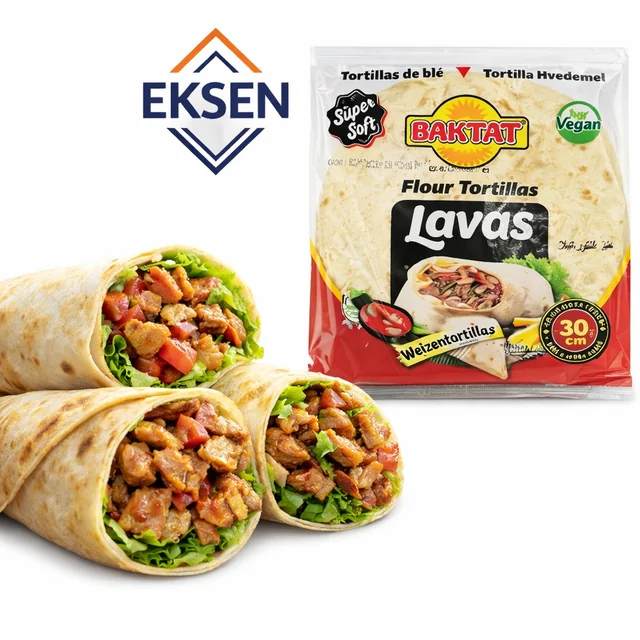 Tortilla Wraps 30cm 1080g 12pcs - Suntat