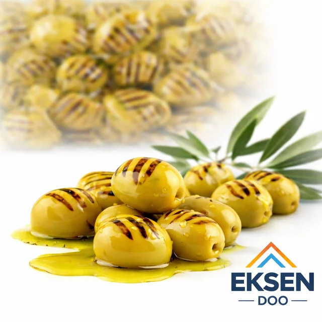 Green BBQ Olives 400g - Akay